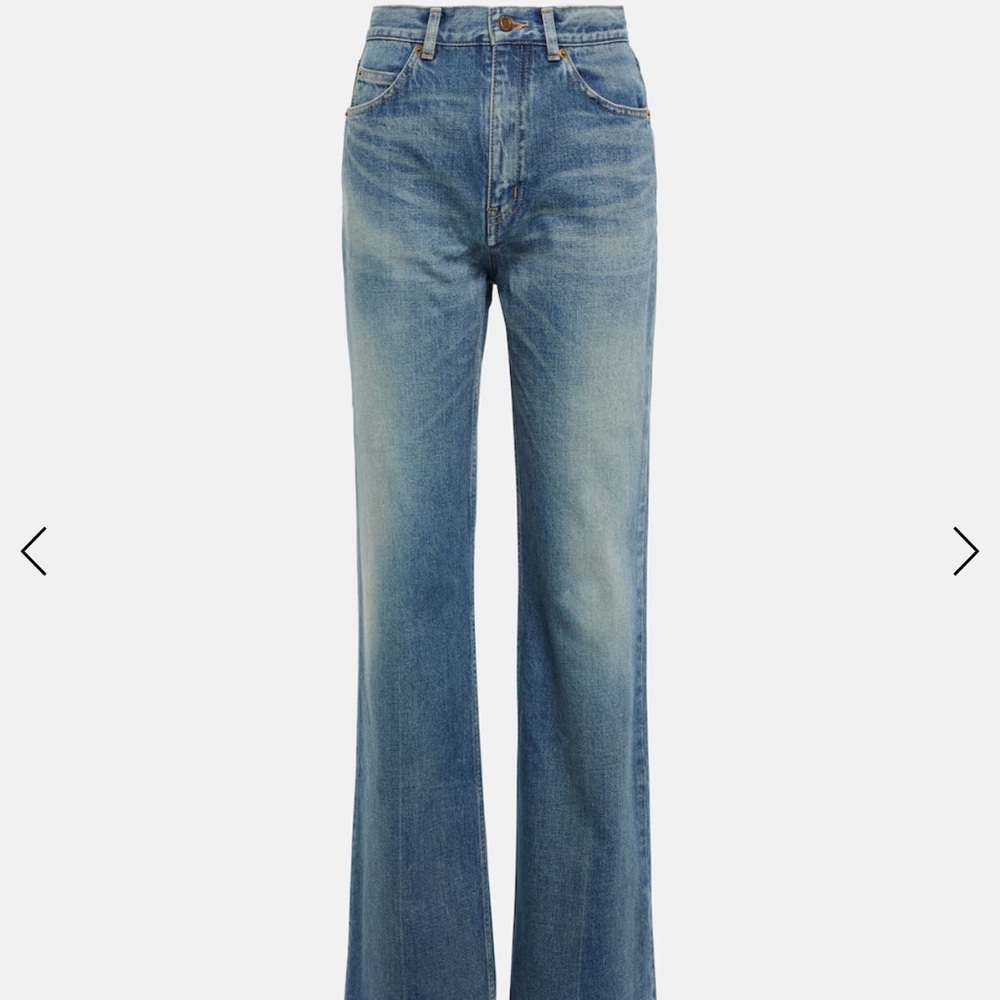 Saint Laurent YSL 70s Flare Jeans Size 25 NWT